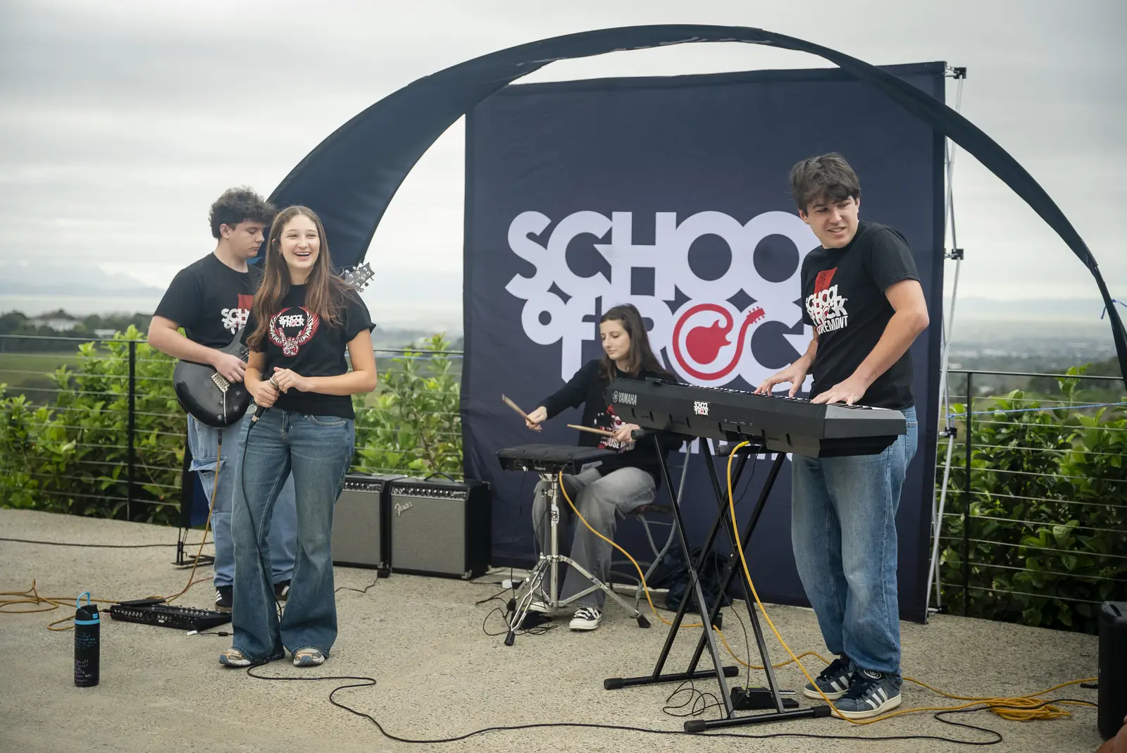 School of Rock on the Cobra Stage